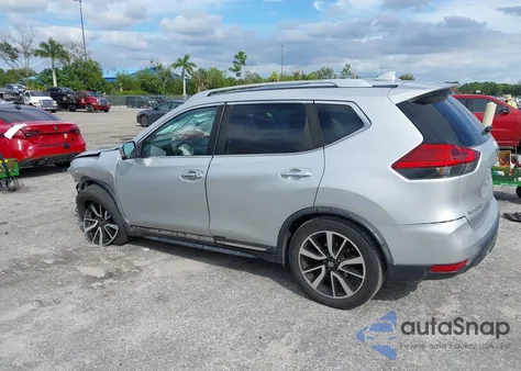 2017 Nissan Rogue Sl из США, поврежденный, VIN JN8AT2MT7HW380107